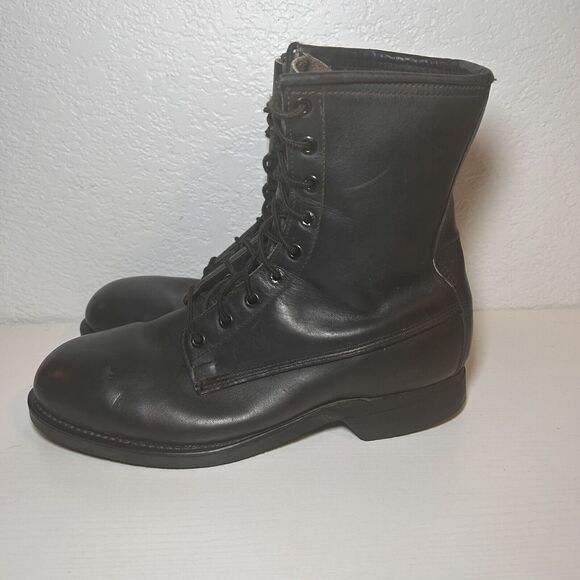 Addison Shoe Company 1978 Vintage Biltrite Boots Mens Size 8W Lace Up Steel Toe - Picture 4 of 10